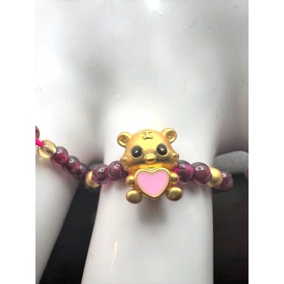 Genuine Beaded Stretch Ring - Your Choice - Picture 3 of 8